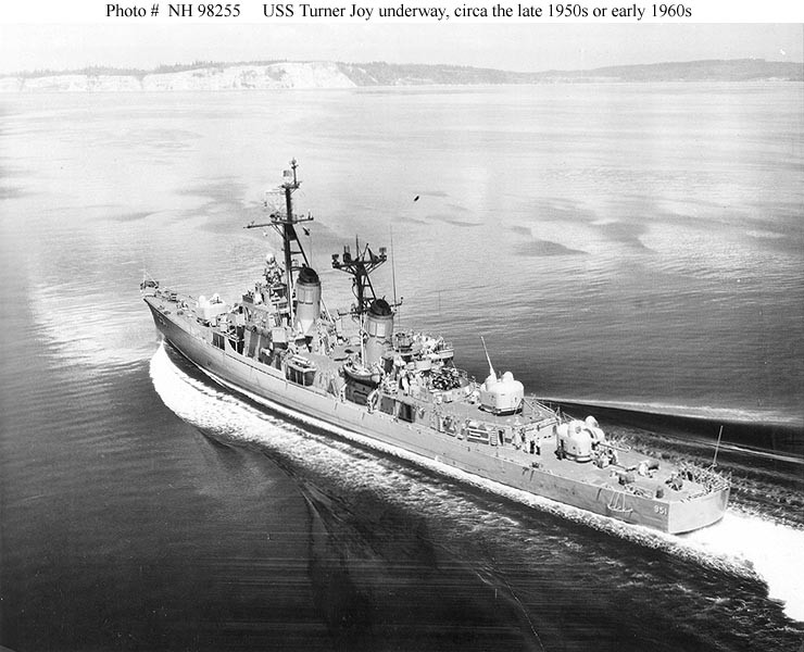 Photo #: NH 98255  USS Turner Joy (DD-951)