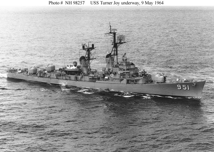 Photo #: NH 98257  USS Turner Joy (DD-951)