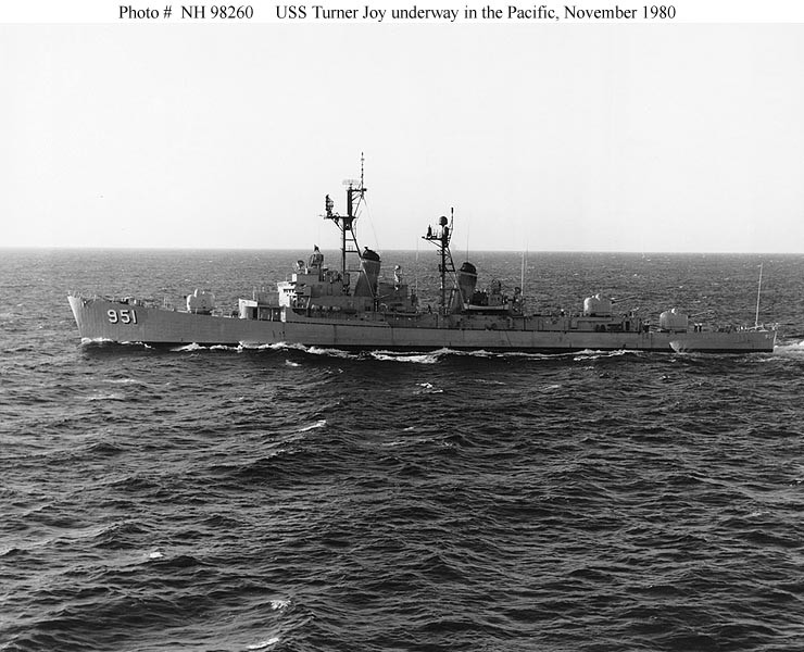 Photo #: NH 98260  USS Turner Joy (DD-951)