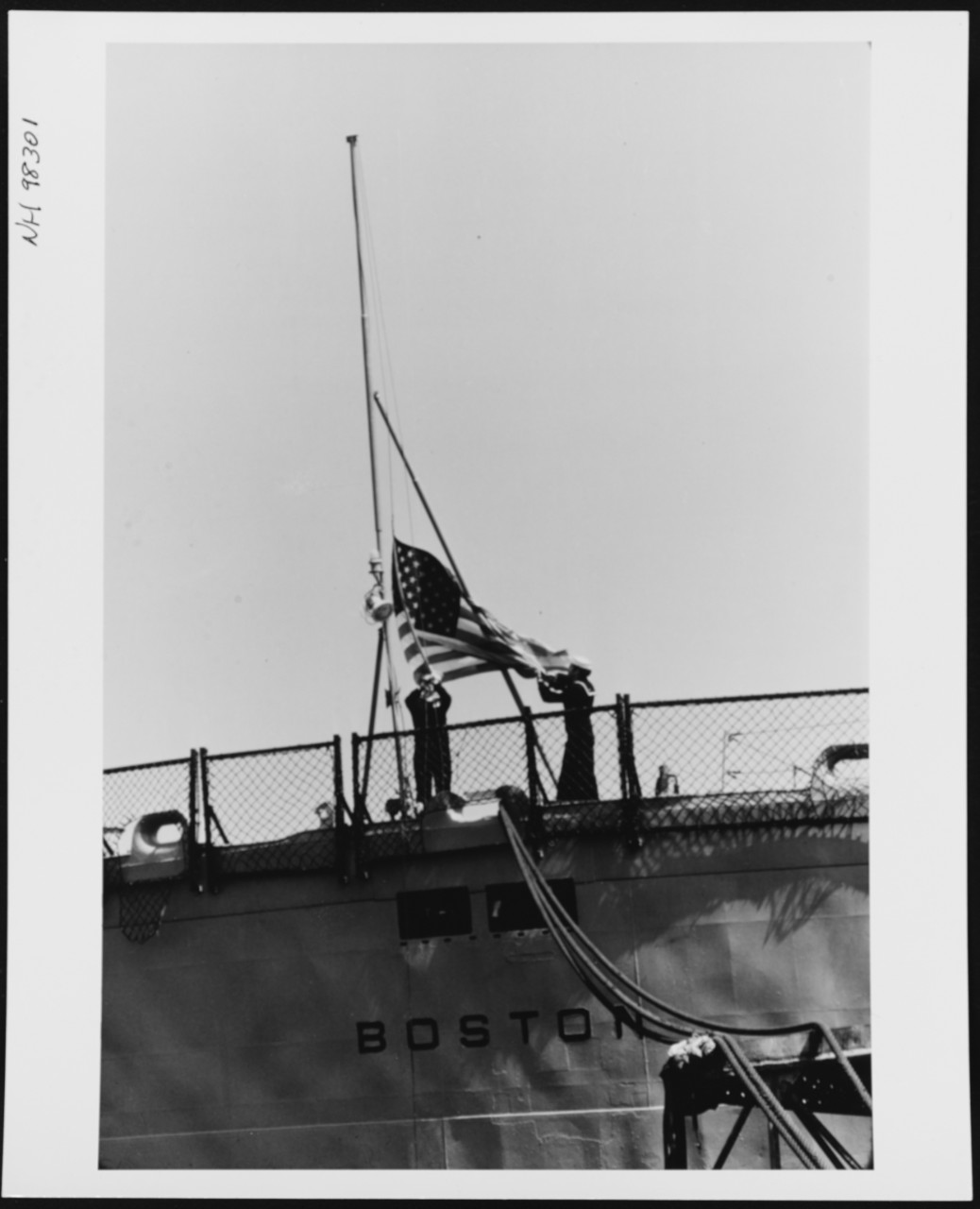 Photo #: NH 98301  USS Boston (CA-69)