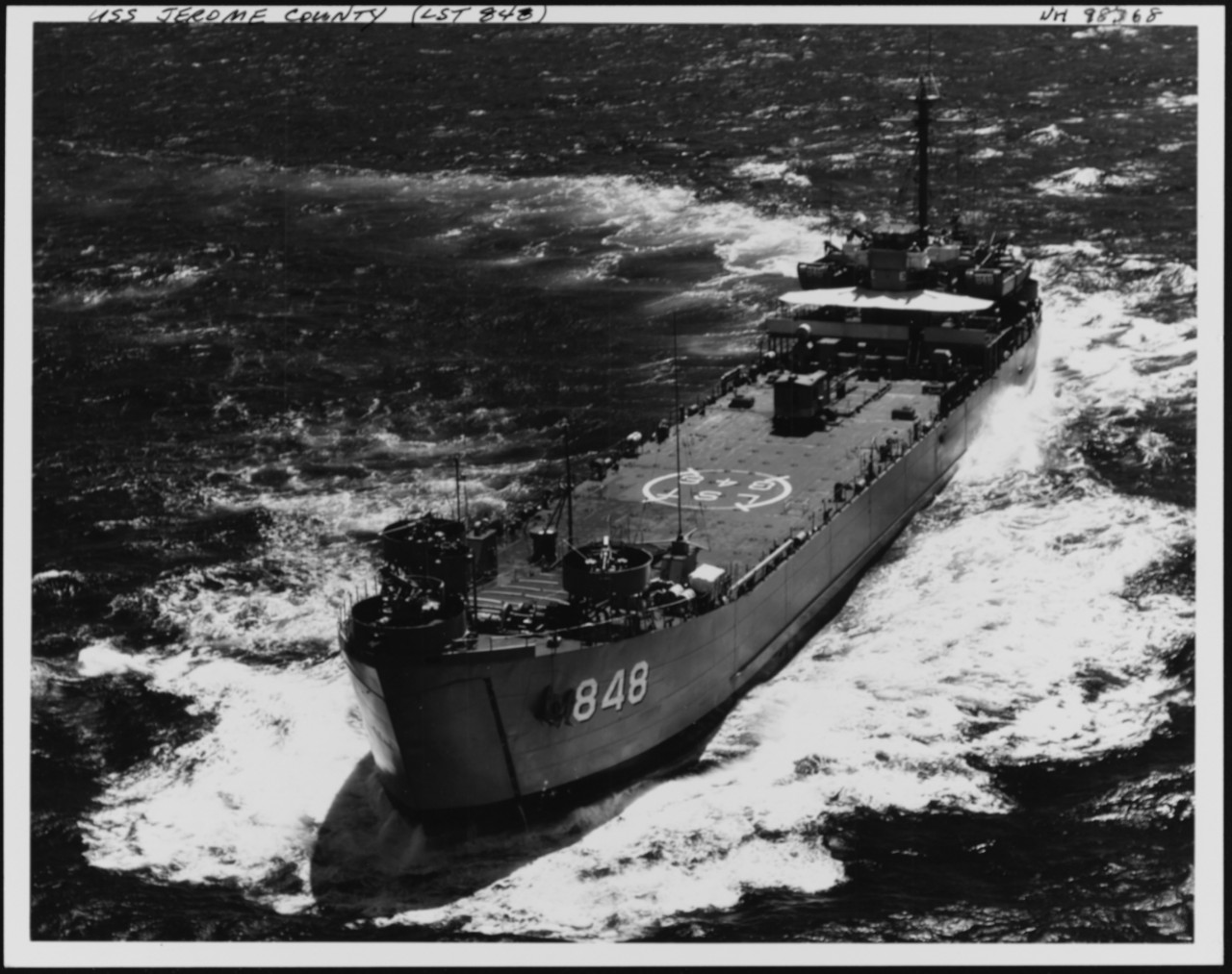 Photo #: NH 98368  USS Jerome County (LST-848)