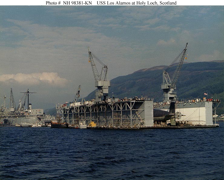 Photo #: NH 98381-KN USS Los Alamos (AFDB-7)