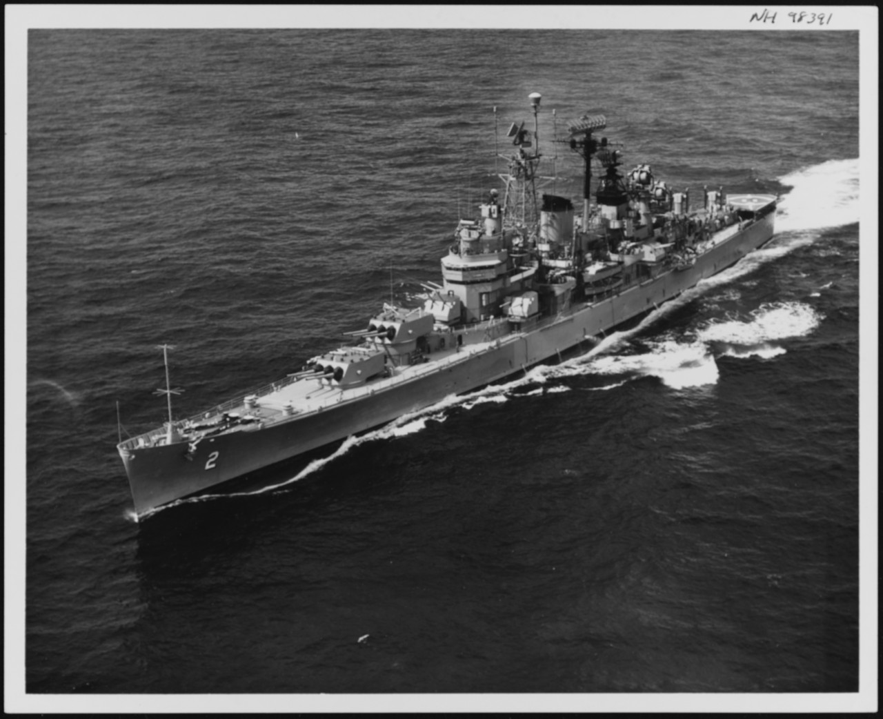 Photo #: NH 98391  USS Canberra (CAG-2)
