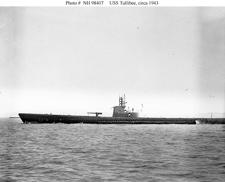 Photo #: NH 98407  USS Tullibee (SS-284)