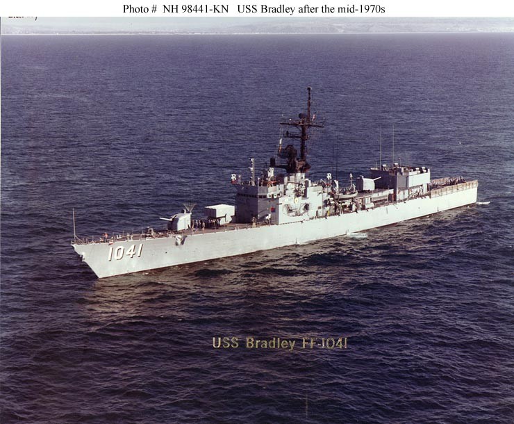 Photo #: NH 98441-KN  USS Bradley (FF-1041)