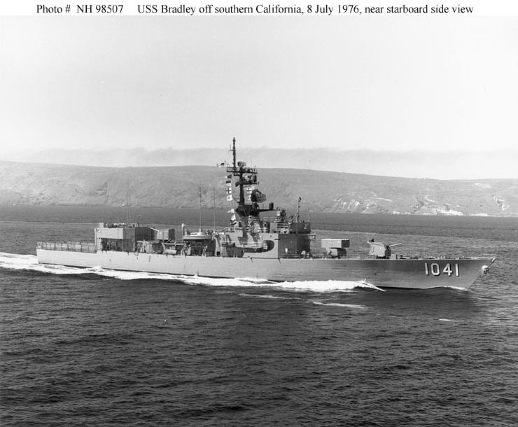 Photo #: NH 98507  USS Bradley (FF-1041)