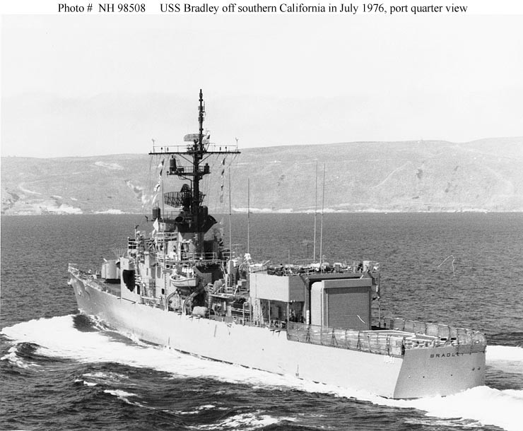 Photo #: NH 98508  USS Bradley (FF-1041)