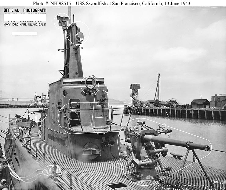 Photo #: NH 98515  USS Swordfish (SS-193)