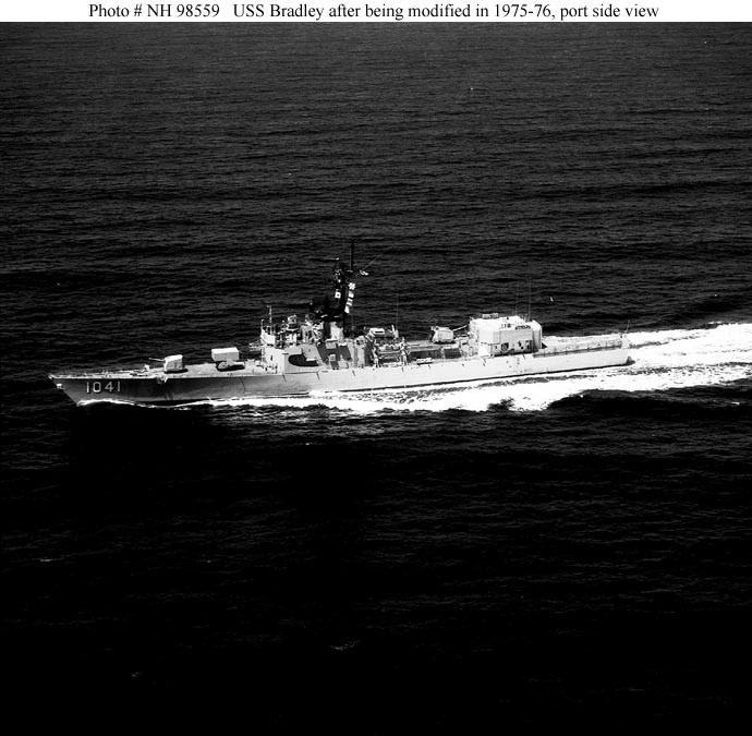 Photo #: NH 98559  USS Bradley (FF-1041)