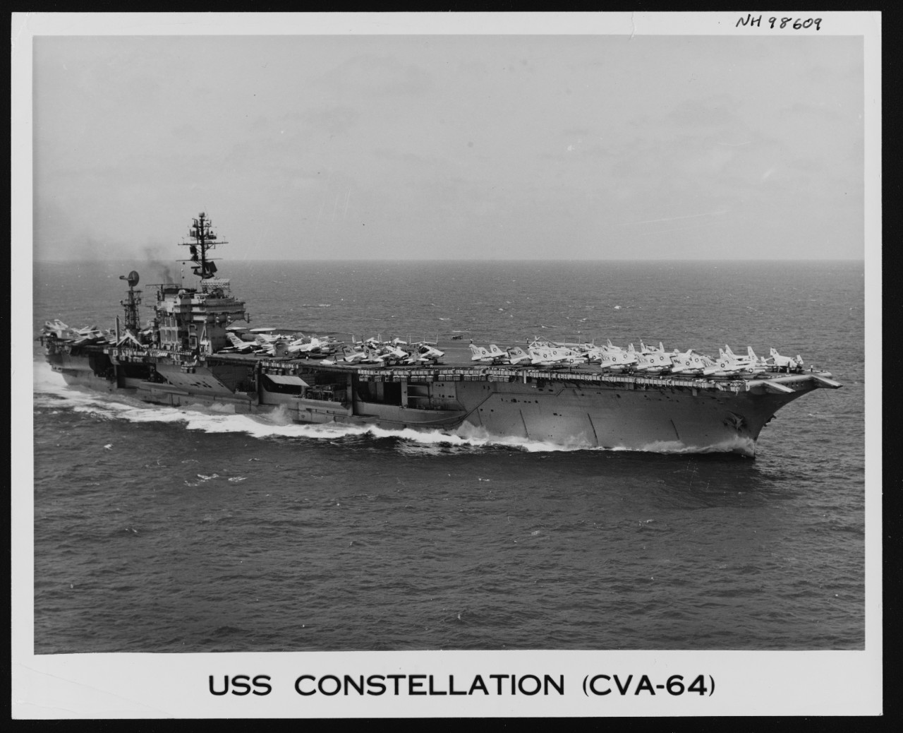 Photo #: NH 98609  USS Constellation (CVA-64)