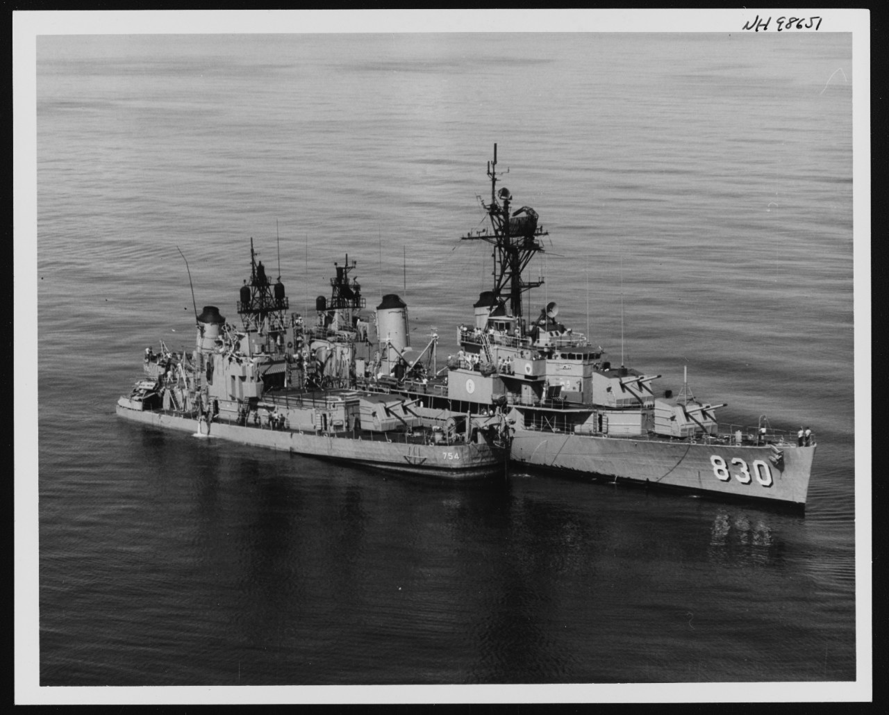 Photo #: NH 98651  Loss of USS Frank E. Evans (DD-754)