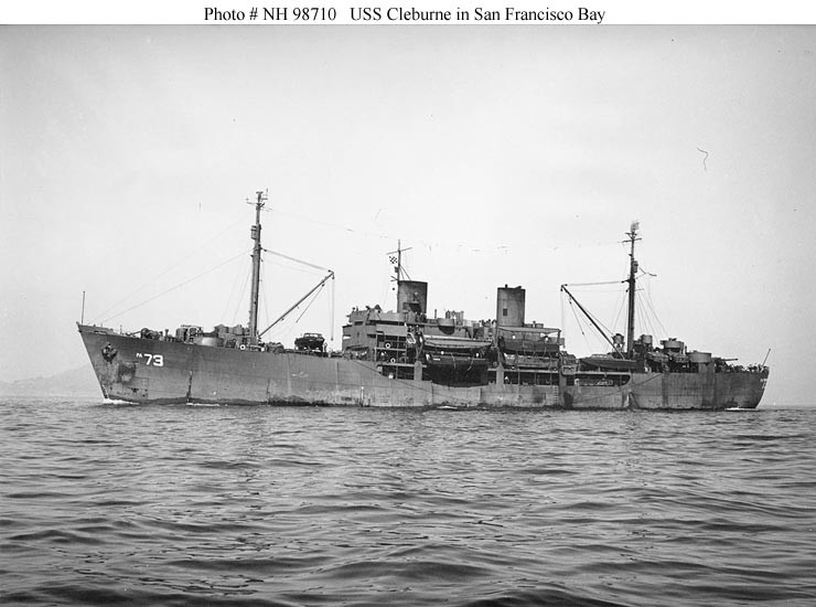 Photo #: NH 98710  USS Cleburne