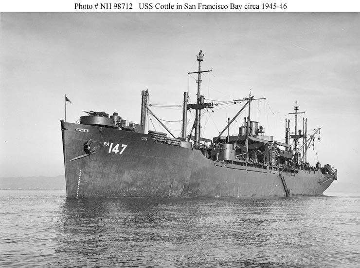 Photo #: NH 98712  USS Cottle