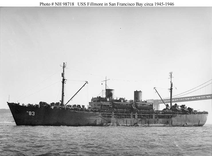 Photo #: NH 98718  USS Fillmore