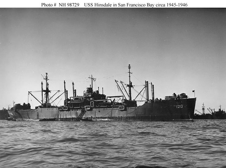 Photo #: NH 98729  USS Hinsdale
