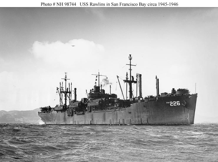 Photo #: NH 98744  USS Rawlins