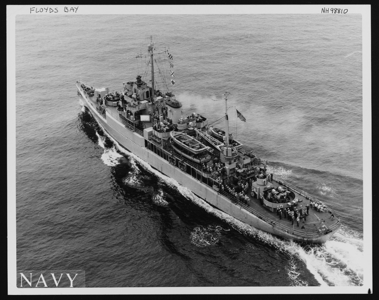 Photo #: NH 98810  USS Floyds Bay (AVP-40)