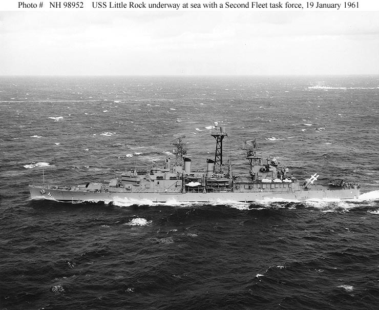 Photo #: NH 98952  USS Little Rock