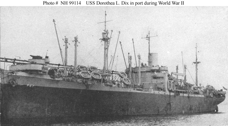Photo #: NH 99114  USS Dorothea L. Dix