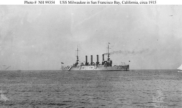 Photo #: NH 99354  USS Milwaukee