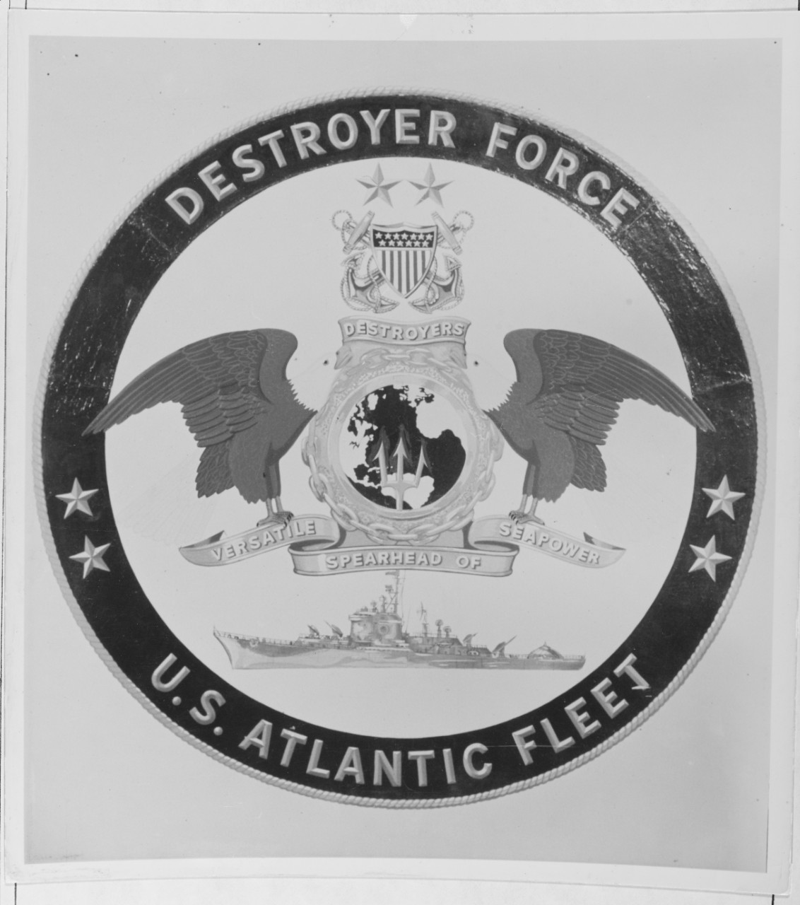 Insignia: Destroyer Force, U.S. Atlantic Fleet