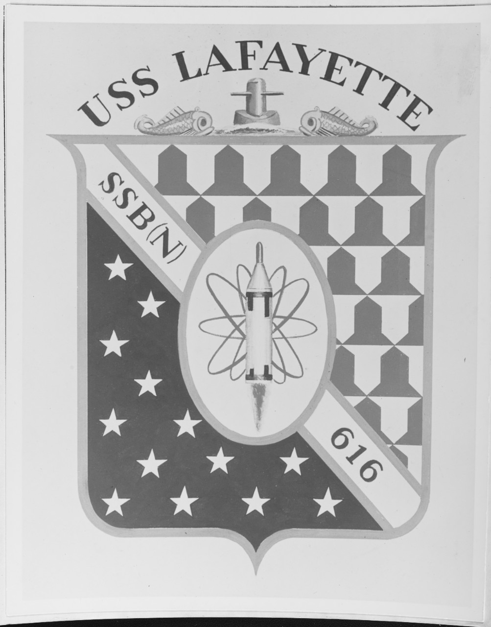 Insignia: USS LAFAYETTE (SSBN-616)