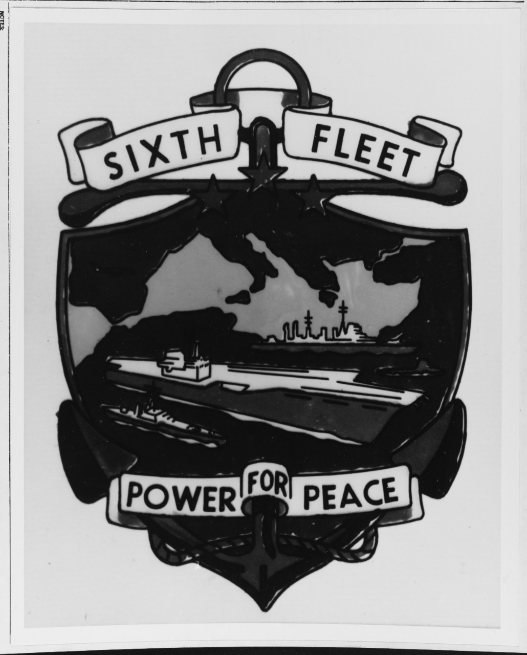 Insignia: U.S. Navy Sixth Fleet