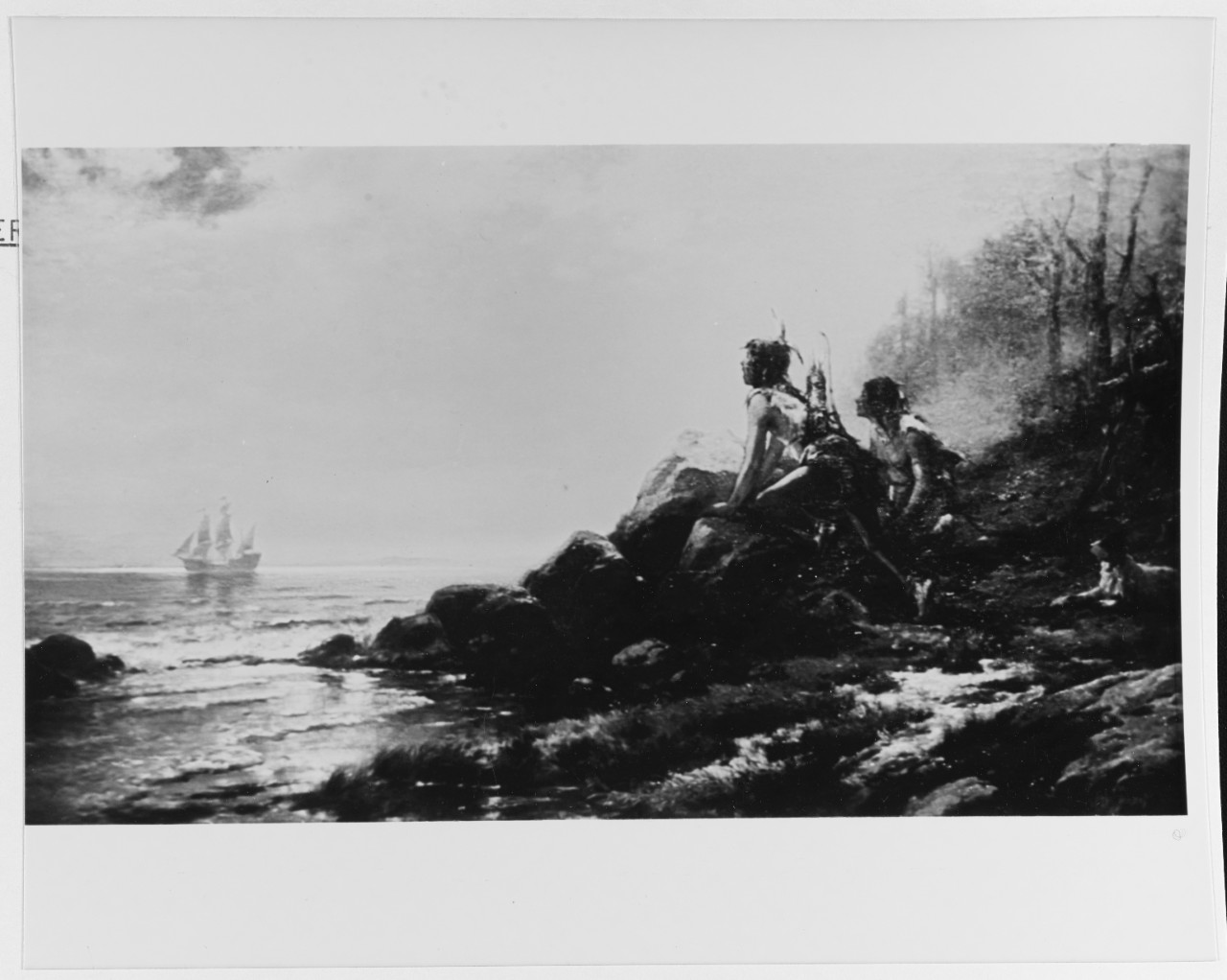 Henry Hudson Entering New York Bay, 3 September 1609