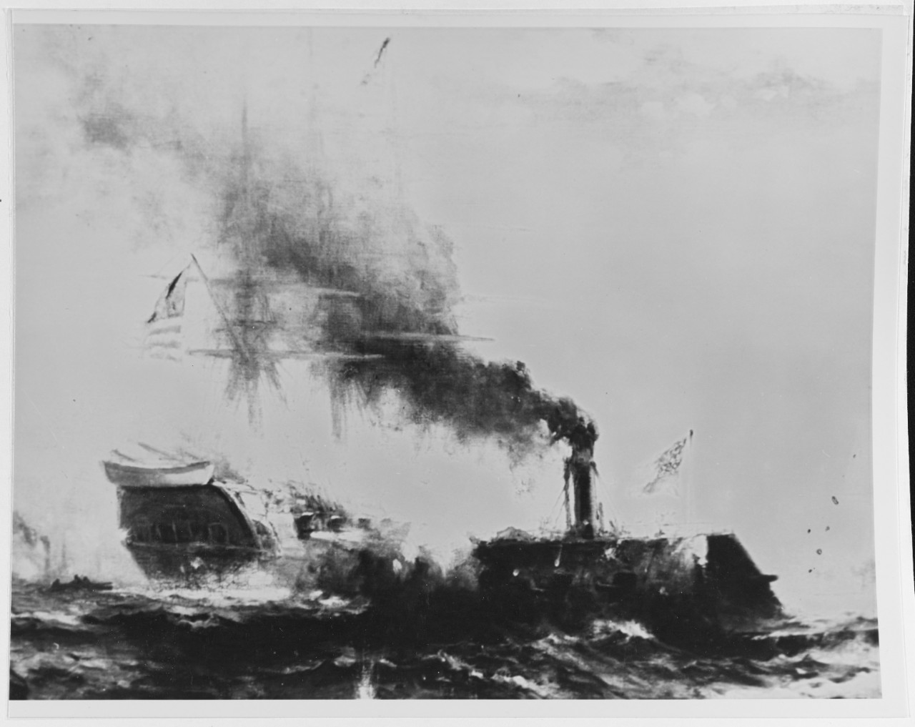 Iron Versus Wood: Sinking of the CUMBERLAND by the MERRIMAC in Hampton Roads