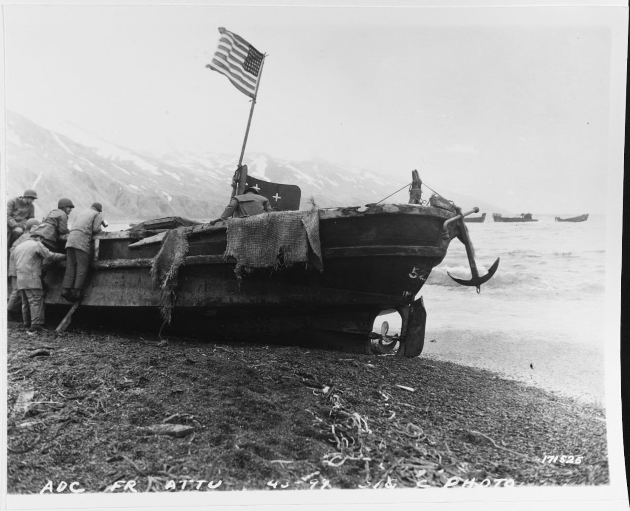 Attu Invasion, May 1943.