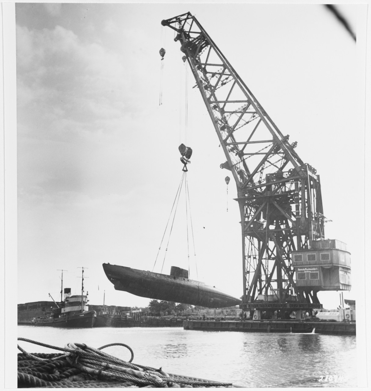 German Type XVIIB Submarine, August 11, 1945
