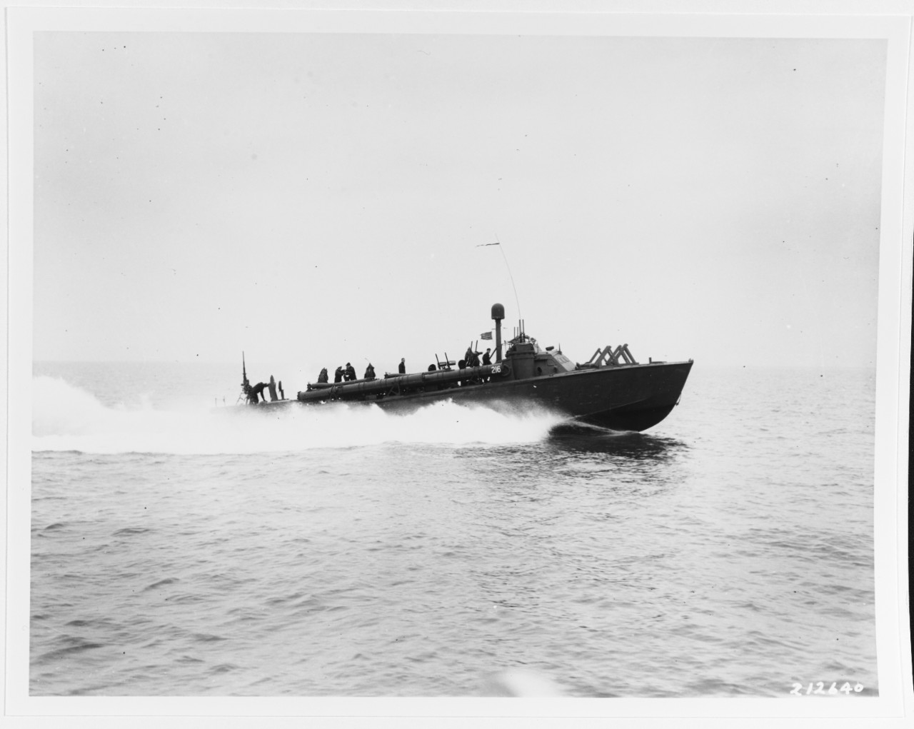 USS PT-216. February 2, 1944