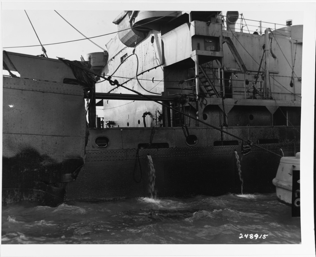 S.S. LEE S. OVERMAN ("Liberty" Ship), December 24, 1944