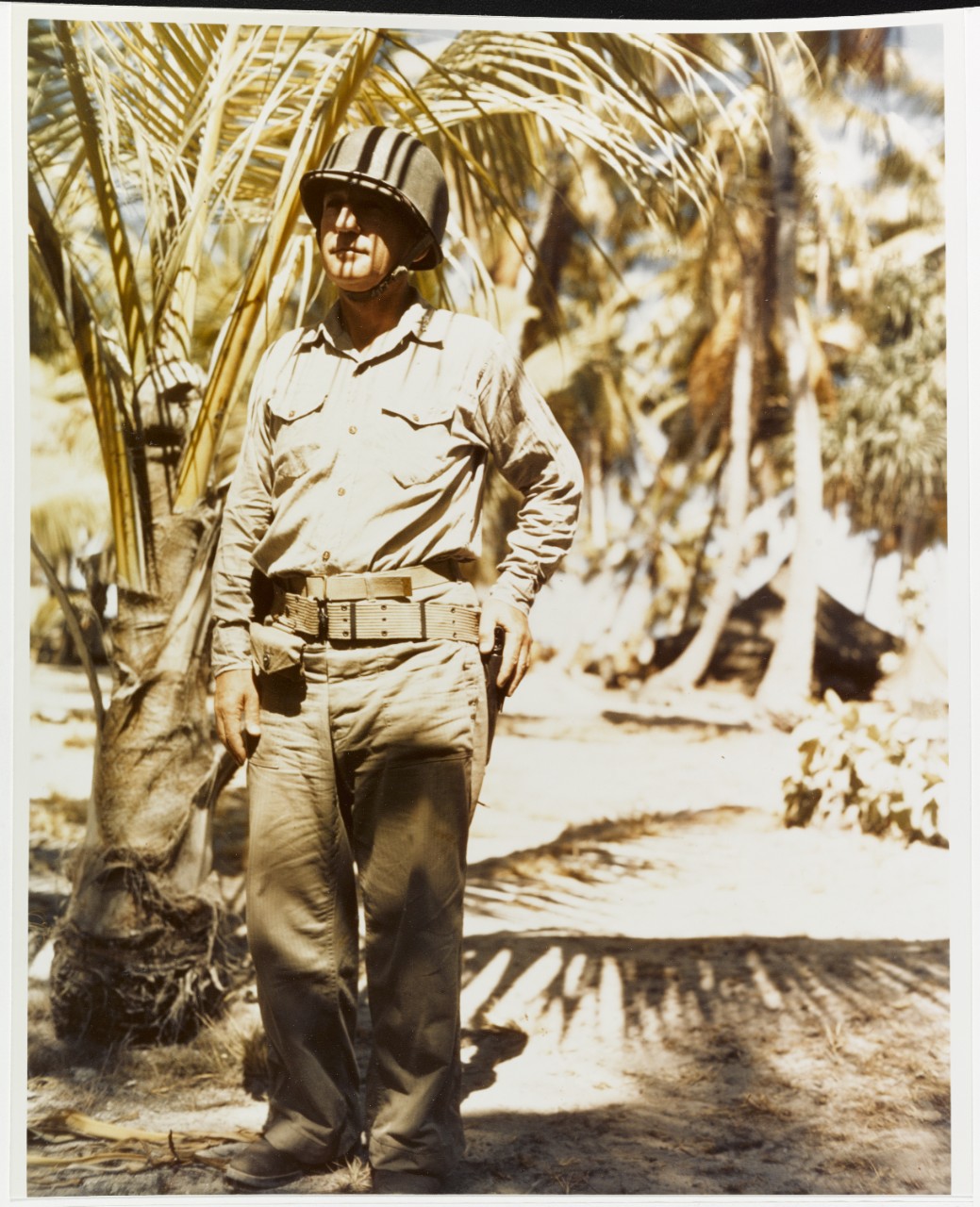 Major General Julian C. Smith, USMC., November 28, 1943
