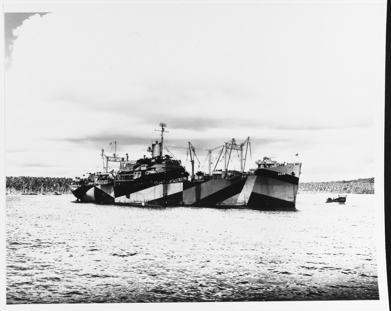 USS ELMORE (APA-42), June 1944