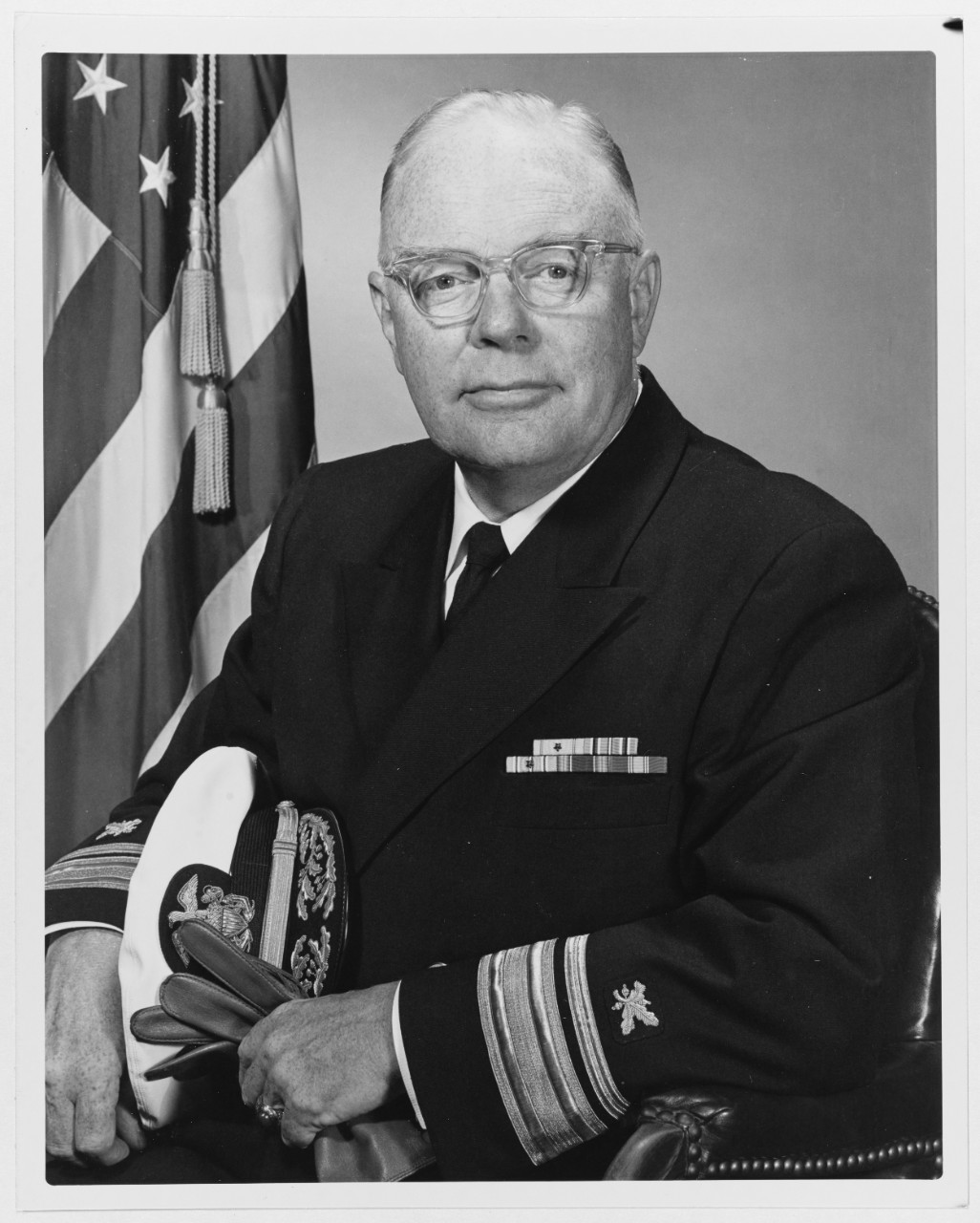 Rear Admiral John W. Crumpacker, USN