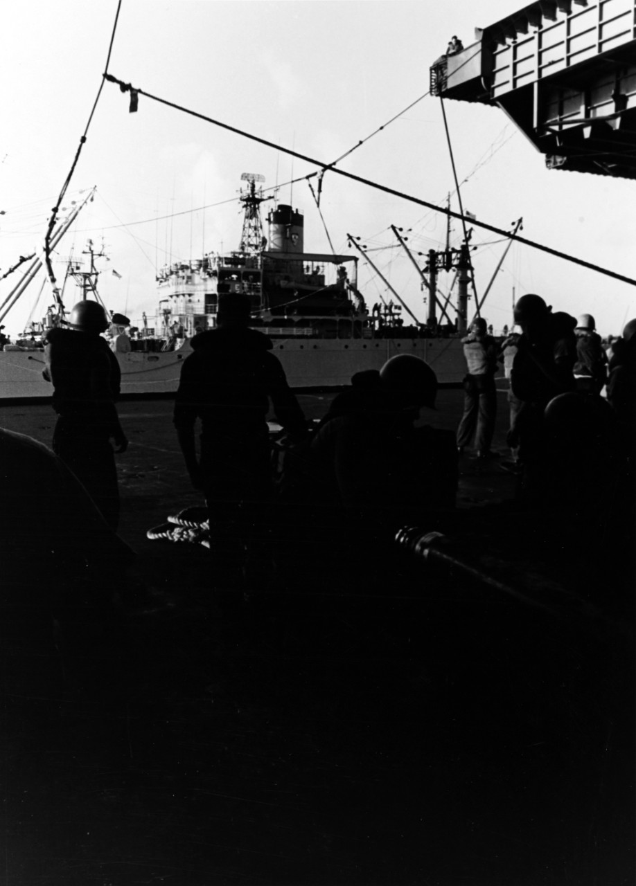 Crewmen of the USS RANGER (CVA-61)