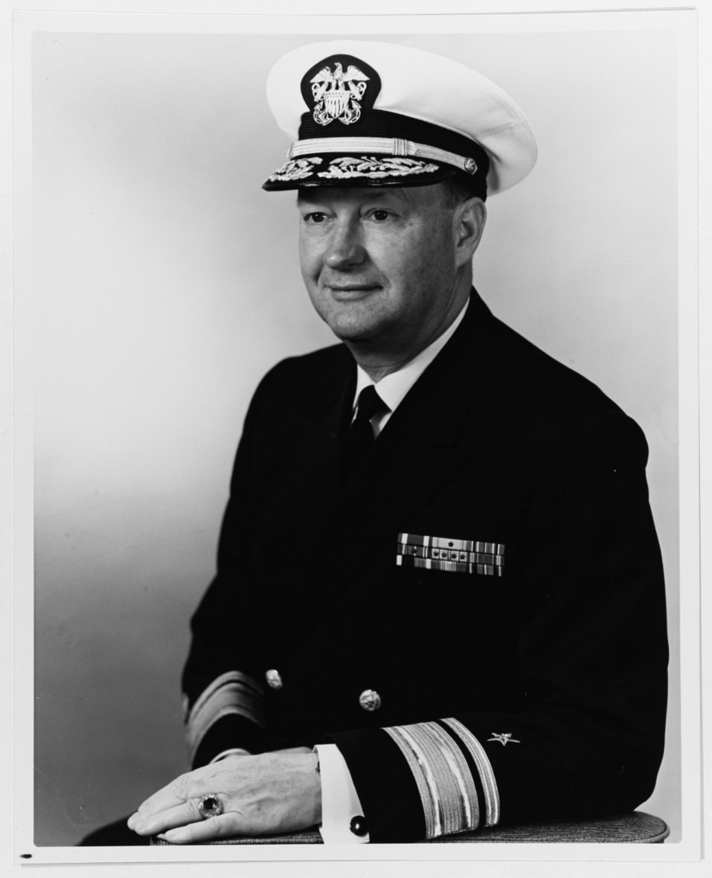 Rear Admiral John E. Dacey, U.S. Navy