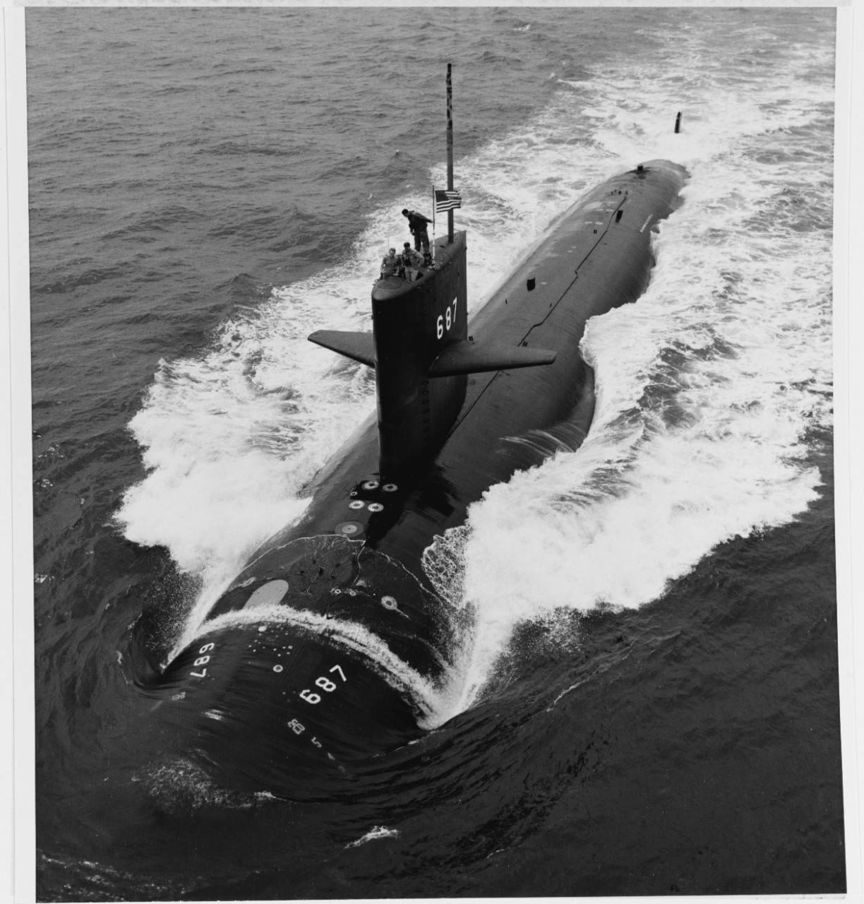USA:Navy:Verbandsabzeichen:SSN 687.USS R.B.Russel.Mission 93..1 Stueck 