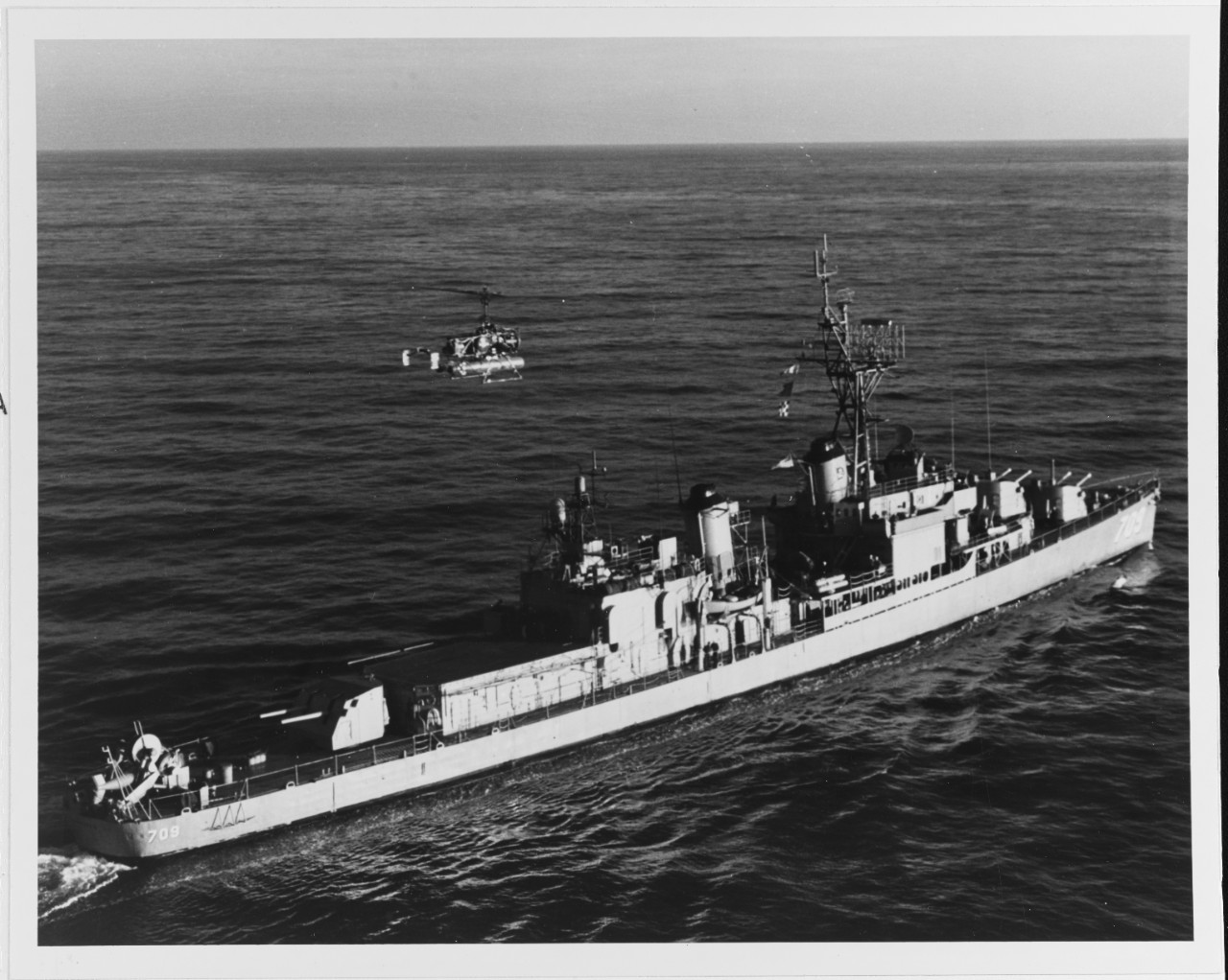 USS HUGH PURVIS (DD-709)