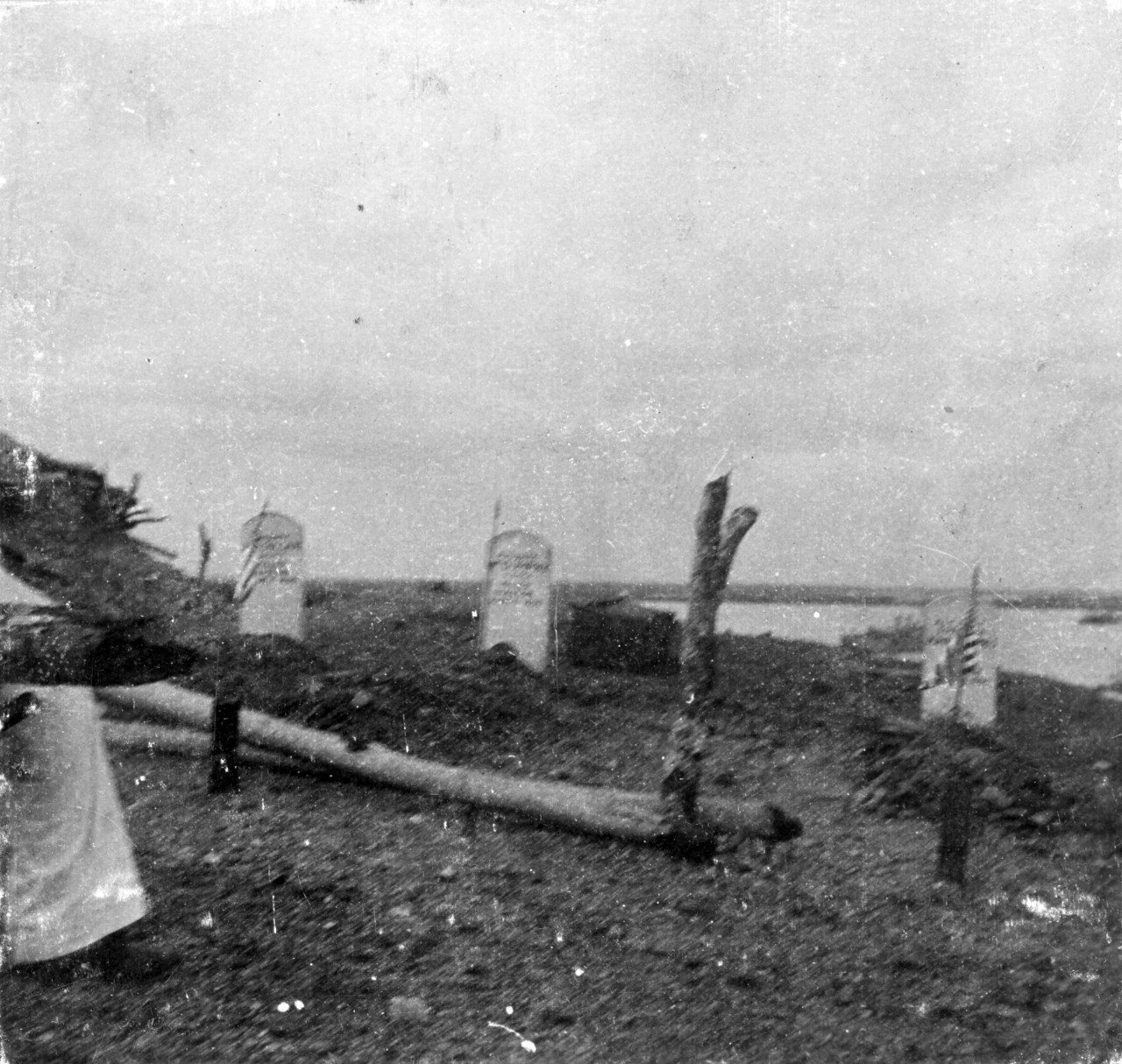 Graves of Three Marines