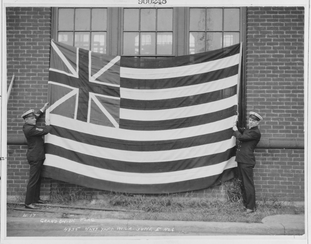 Grand Union Flag, 1775-1776.