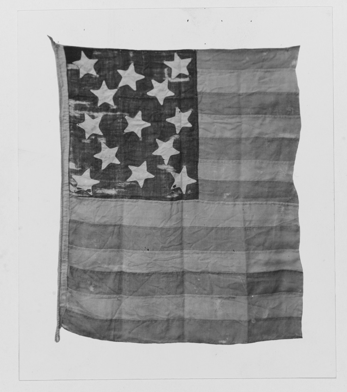 Remmant of Flag from U.S. FRIGATE CONSTITUTION