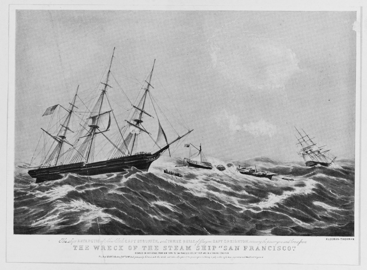 Wreck of the Steamship SAN FRANCISCO