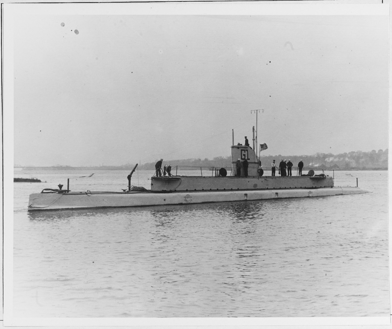 Photo #: NH 283  USS G-1(Submarine # 19 1/2)
