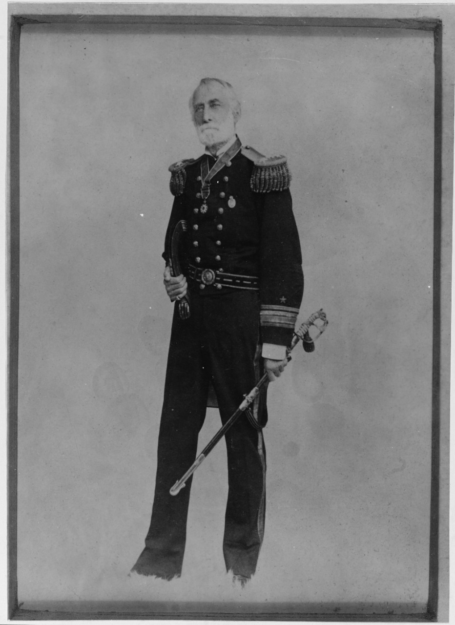 Photo #: NH 371  Rear Admiral Francis A. Roe, USN (Retired)