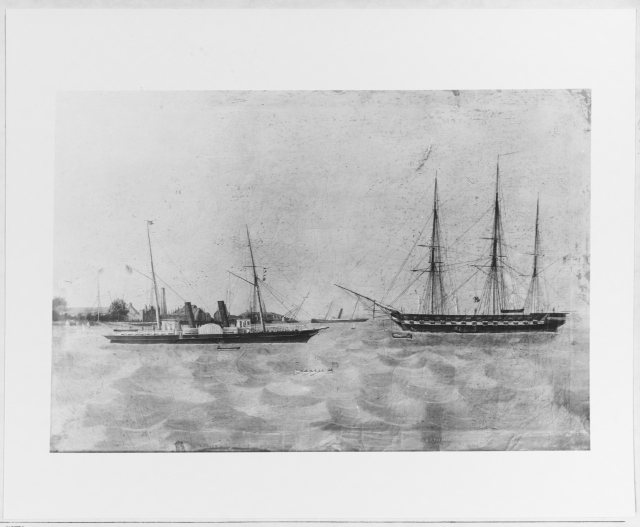 Photo #: NH 380  USS Estrella (1862-1867)