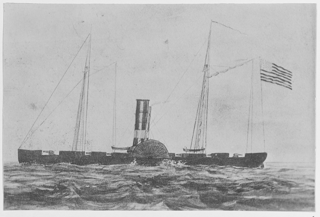 Photo #: NH 509  USS Sebago (1862-1867)