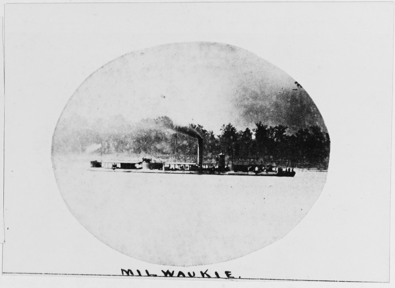 Photo #: NH 510  USS Milwaukee (1864-1865)
