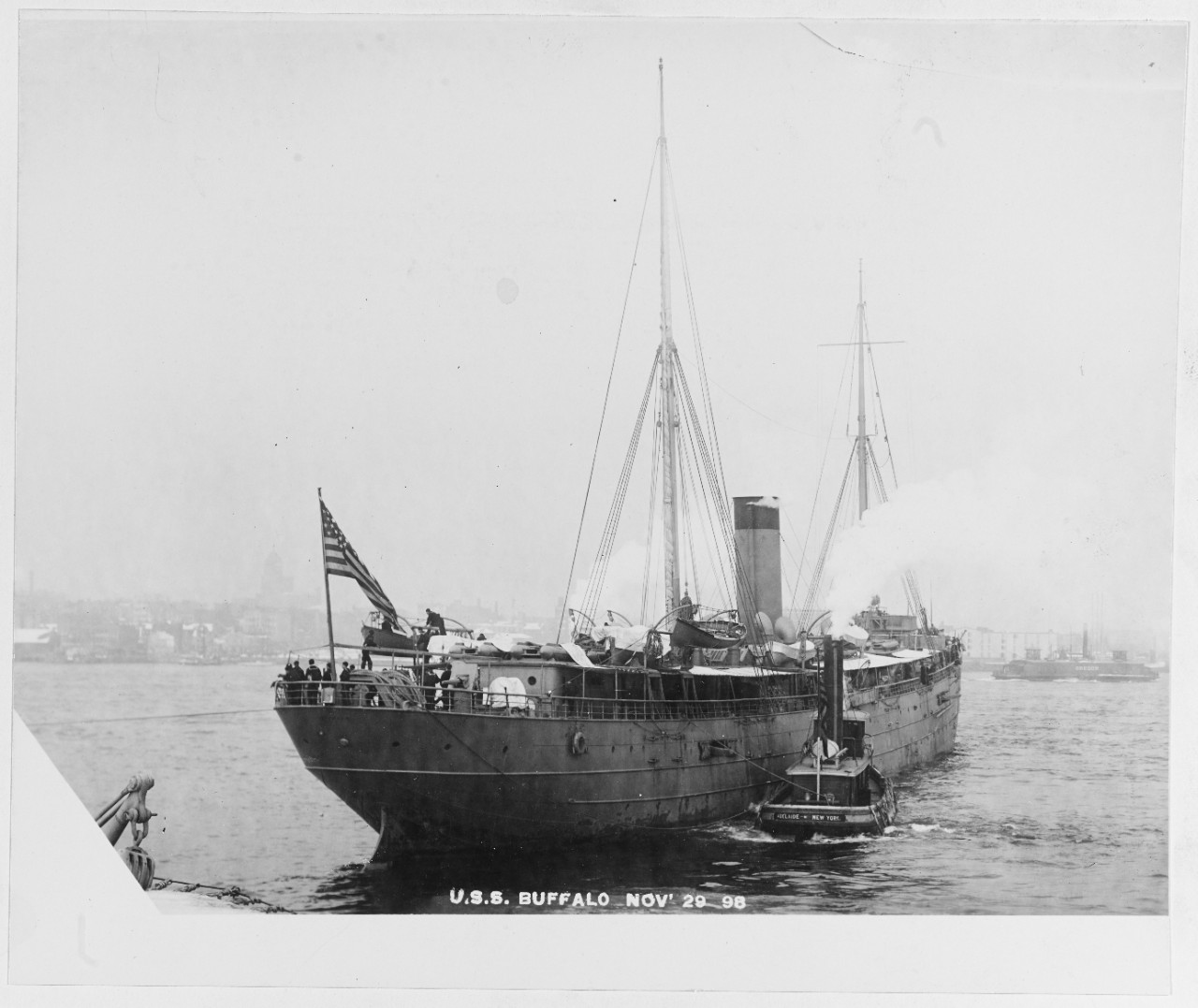 Photo #: NH 754  USS Buffalo (1898-1927, later AD-8)